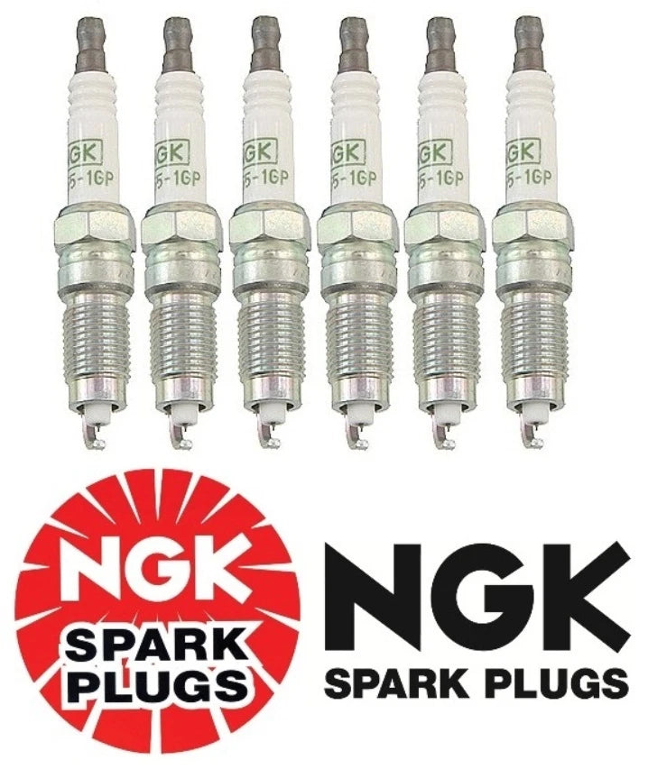 6X Spark Plugs for Buick Chevrolet Ford Isuzu Lincoln Mercury (NGK TR 55 1 GP/7159)