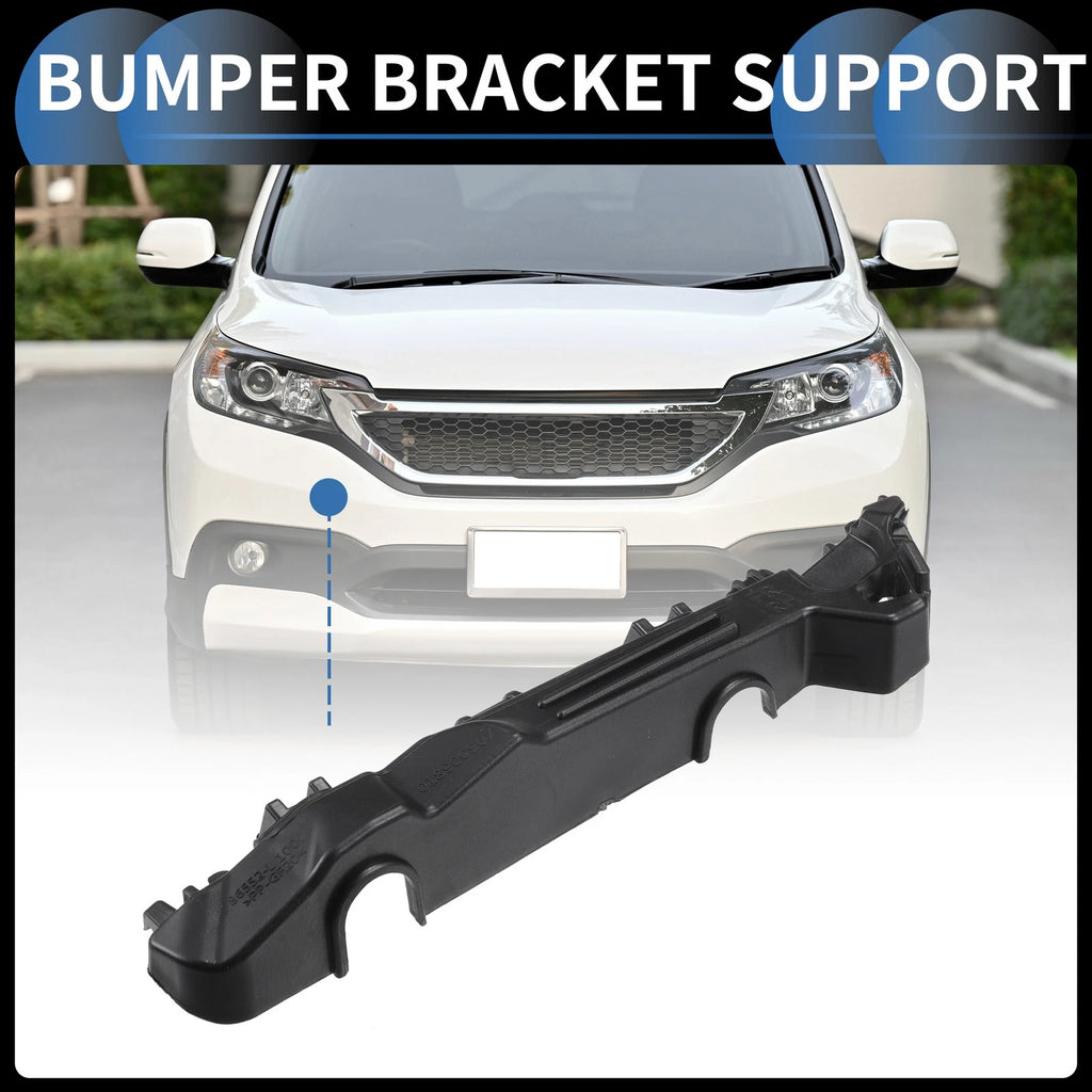 1pc Right Front Bumper Retainer Bracket for Hyundai Sonata (2020–2023) Black ABS