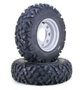 Set of 4 LIBRA ATV Tires & Wheels 26x9-12 & 26x11-12 4-156 PCD Silver
