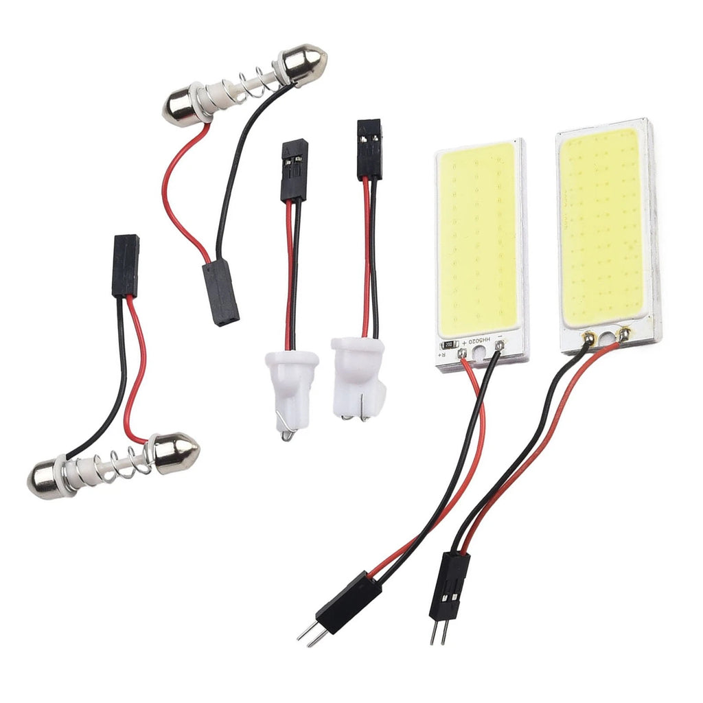 2X 36-COB LED Dome Map Light Bulbs for Interior Panel Lamp (DC12V)