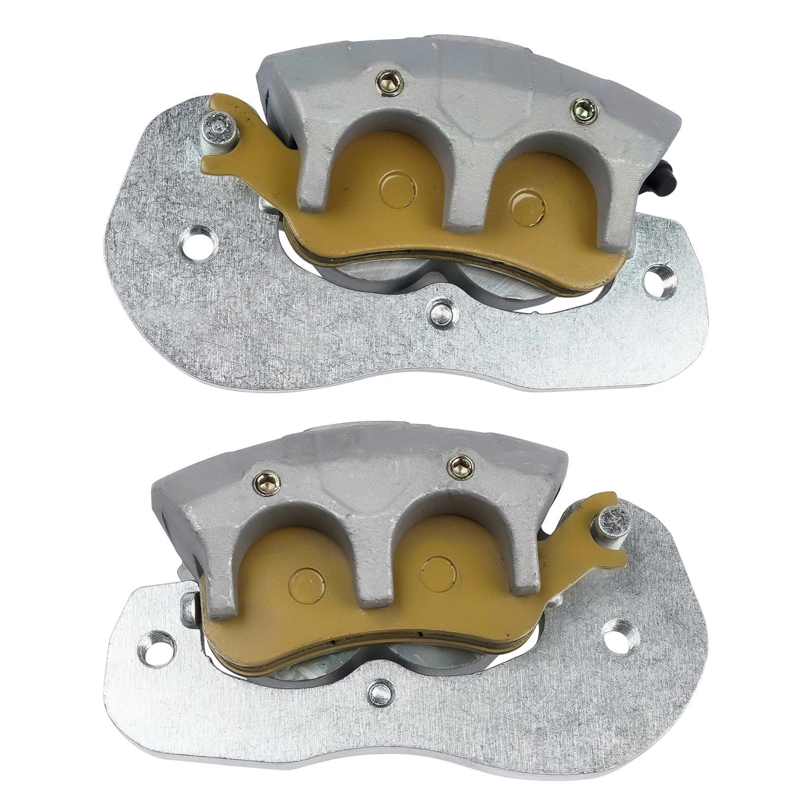 Rear Left & Right Brake Caliper + Sintered Pads for Can-Am Maverick X3 (2017–2022)
