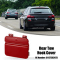 Tow Hook Cover Rear Bumper for BMW 3 Series Red