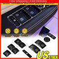 Set of 14 Door Window Switch Button Stickers for Mercedes-Benz GLA250 (2014–2017)