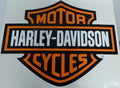 Set of 2 Decal Stickers for Harley Davidson Motorcycle (HD)