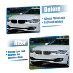 1 Pair Front Hood Bumper Grille Grill for BMW 3 Series (2013-2018)