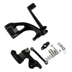 Black Mid Controls Brake Side for Harley Sport Glide FLSB Fat Bob (2018–2025)