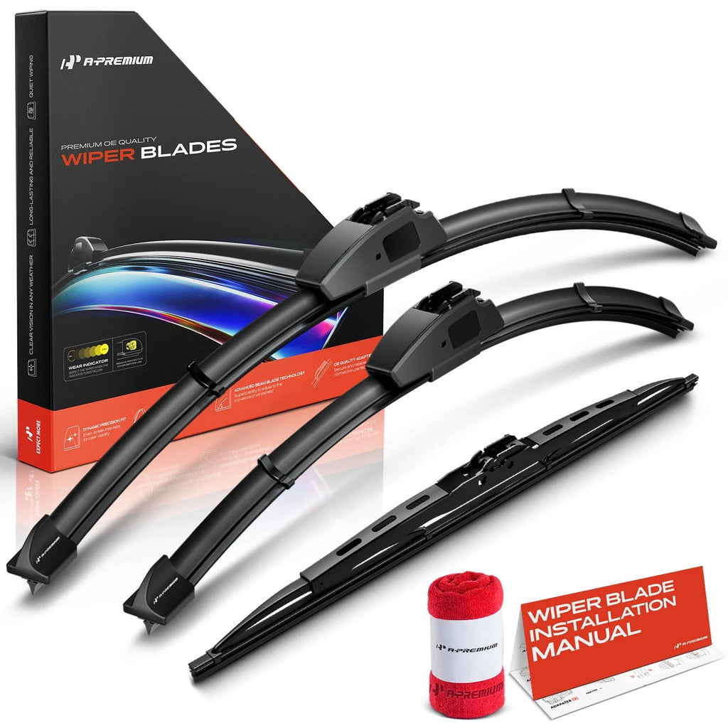 3Pcs Windshield Wiper Blades for Pontiac G3 (2009–2010)