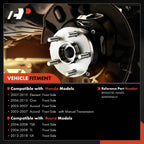 Front Wheel Hub & Bearing Assembly for Honda Civic (2006–2015) Accord (2003–2007)