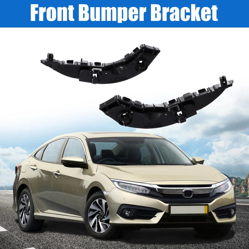1 Pair Front Bumper Bracket for Honda Civic (2006–2011) Left Right Side