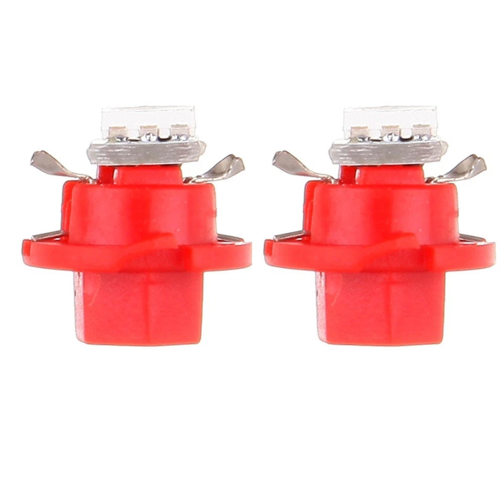 6x B8.4D-1-5050-SMD Red LED Bulbs for BMW Dodge