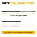 Gas Strut Spring Shock for Bed Cover (ML2460, 36 Inch, 60Lb/265N)