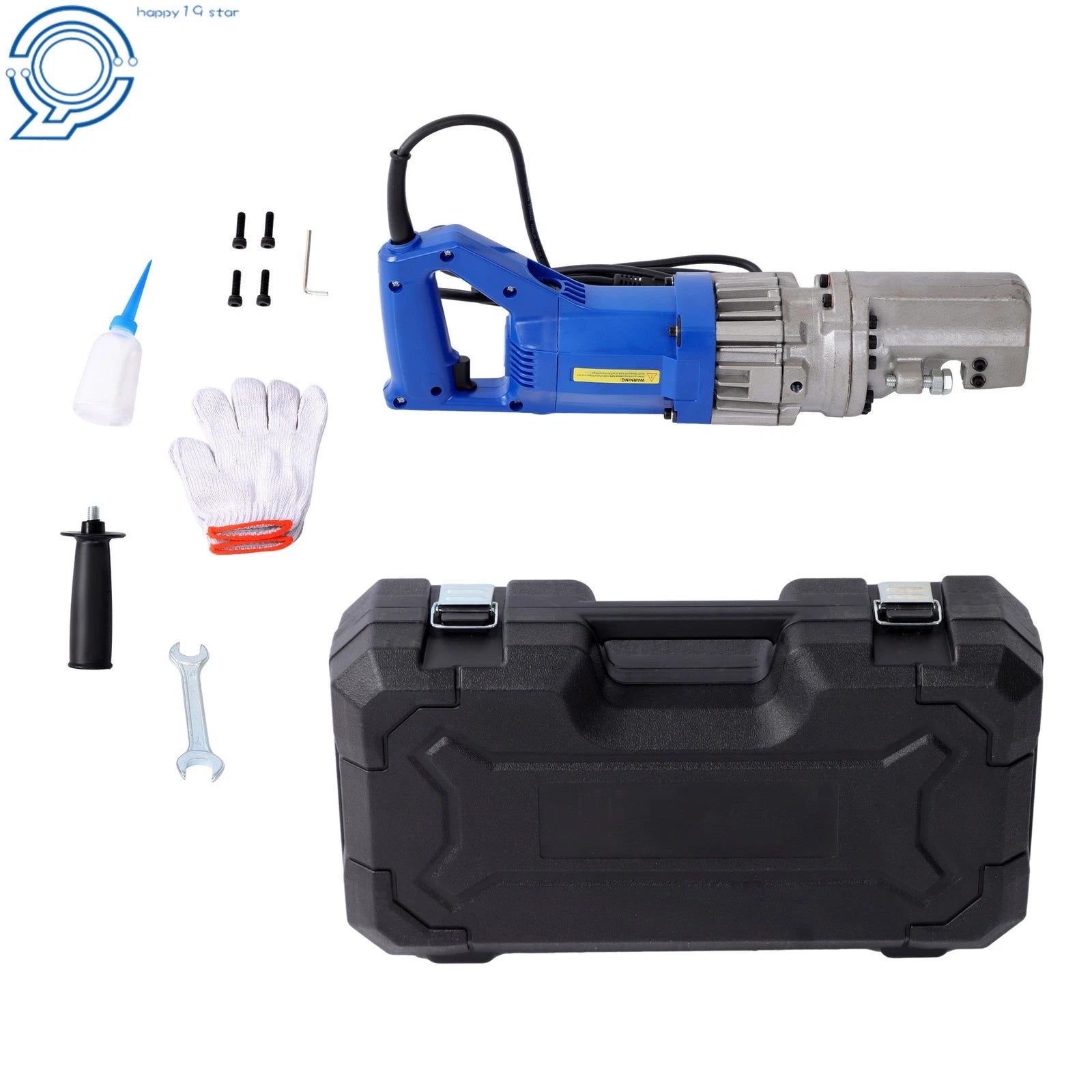 Hydraulic Rebar Cutter for Adjustable Dust-Free Operation (900W)
