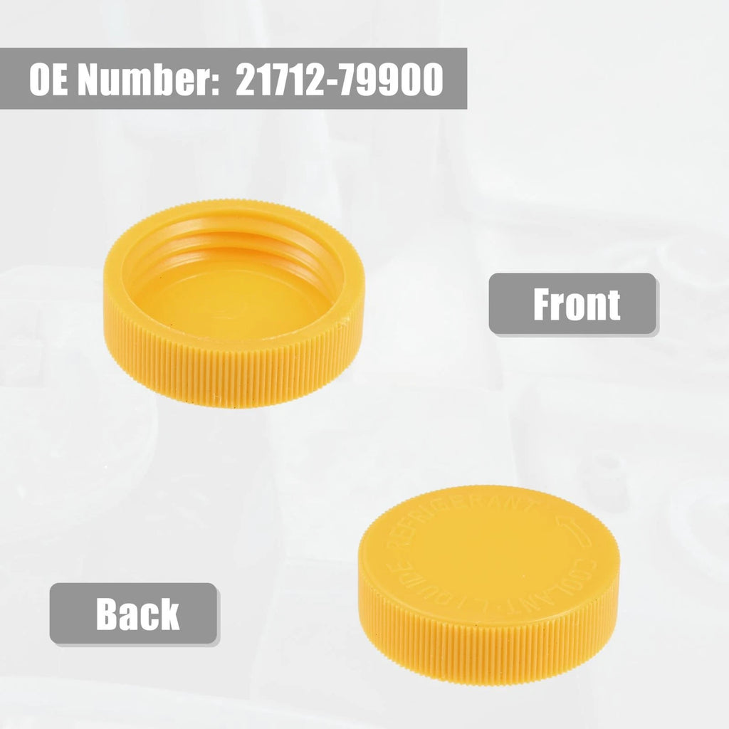 Set of 4 Windshield Washer Fluid Reservoir Caps for Infiniti M56 (2014–2017)