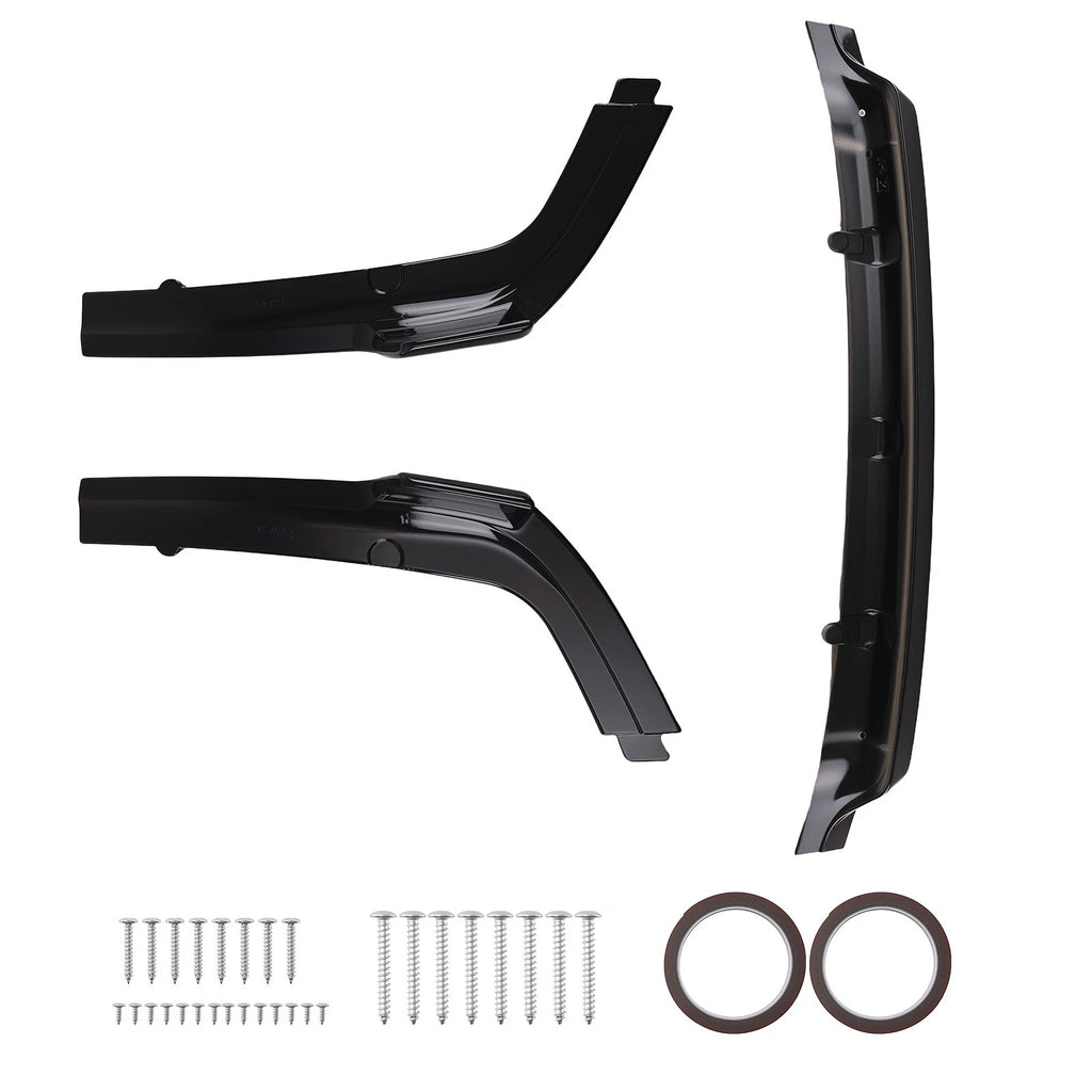 Glossy Black Rear Bumper Diffuser for BMW X7 G07 M Sport (2019–2025)