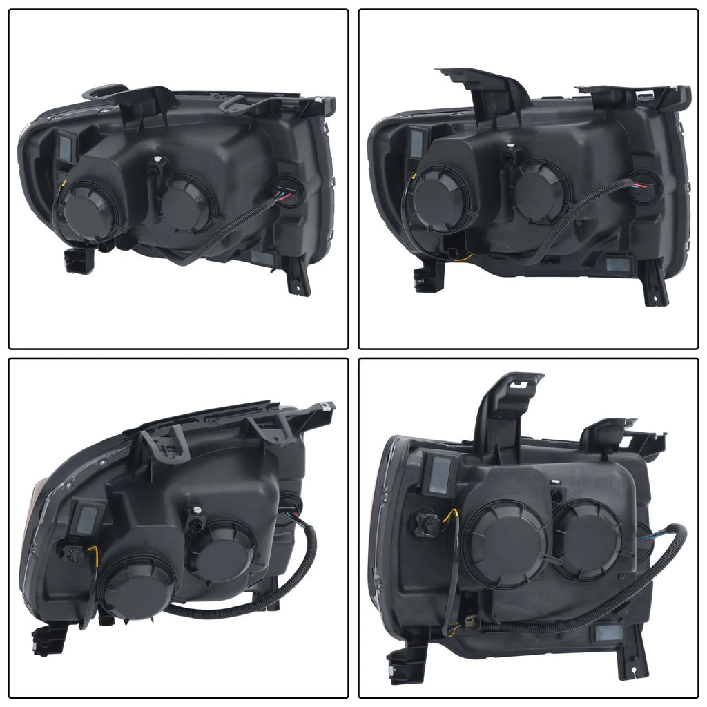 Front Left Headlight for GMC Canyon (2015–2022) Clear Lens Halogen