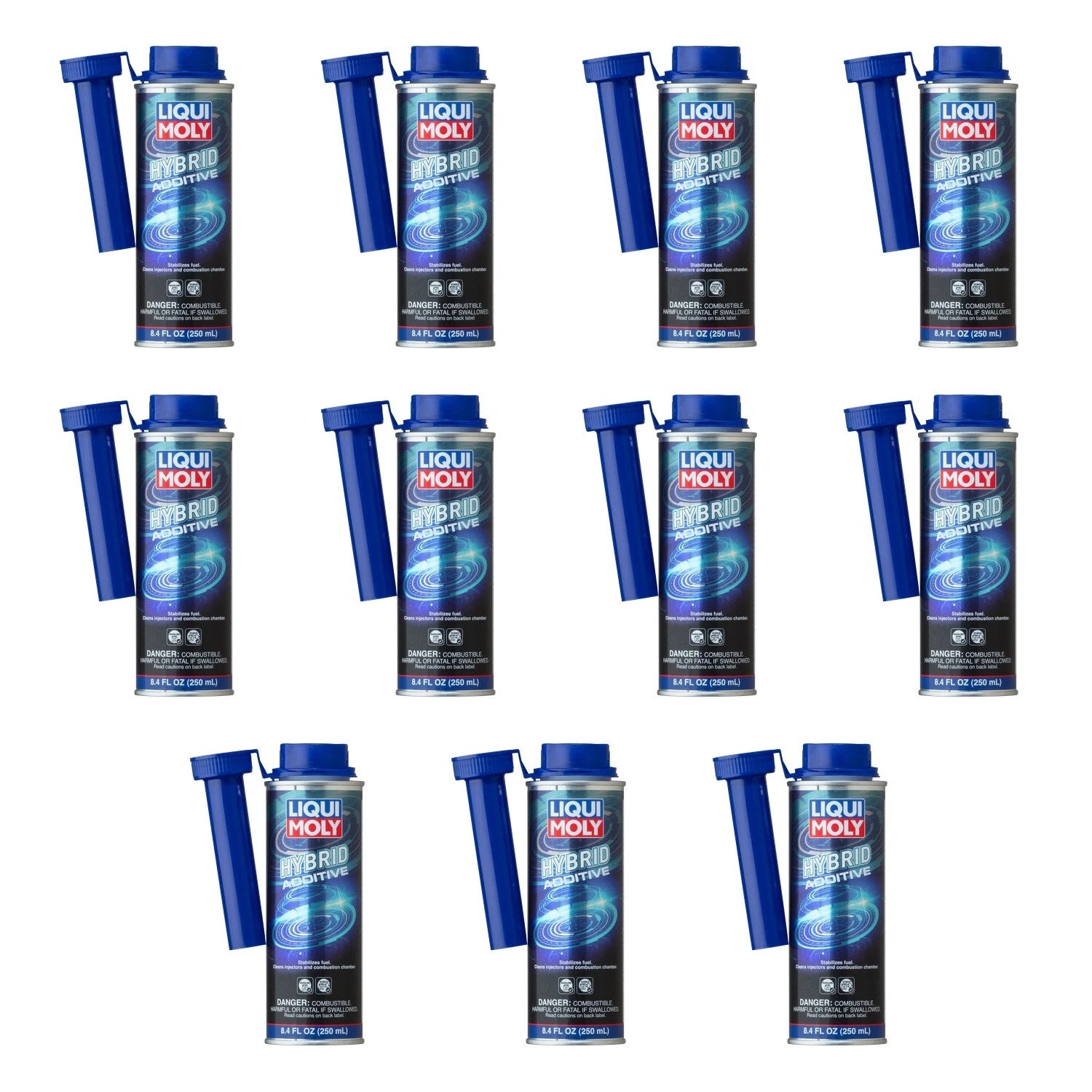 Set of 11 Liqui Moly 2750ml Hybrid Fuel Additive