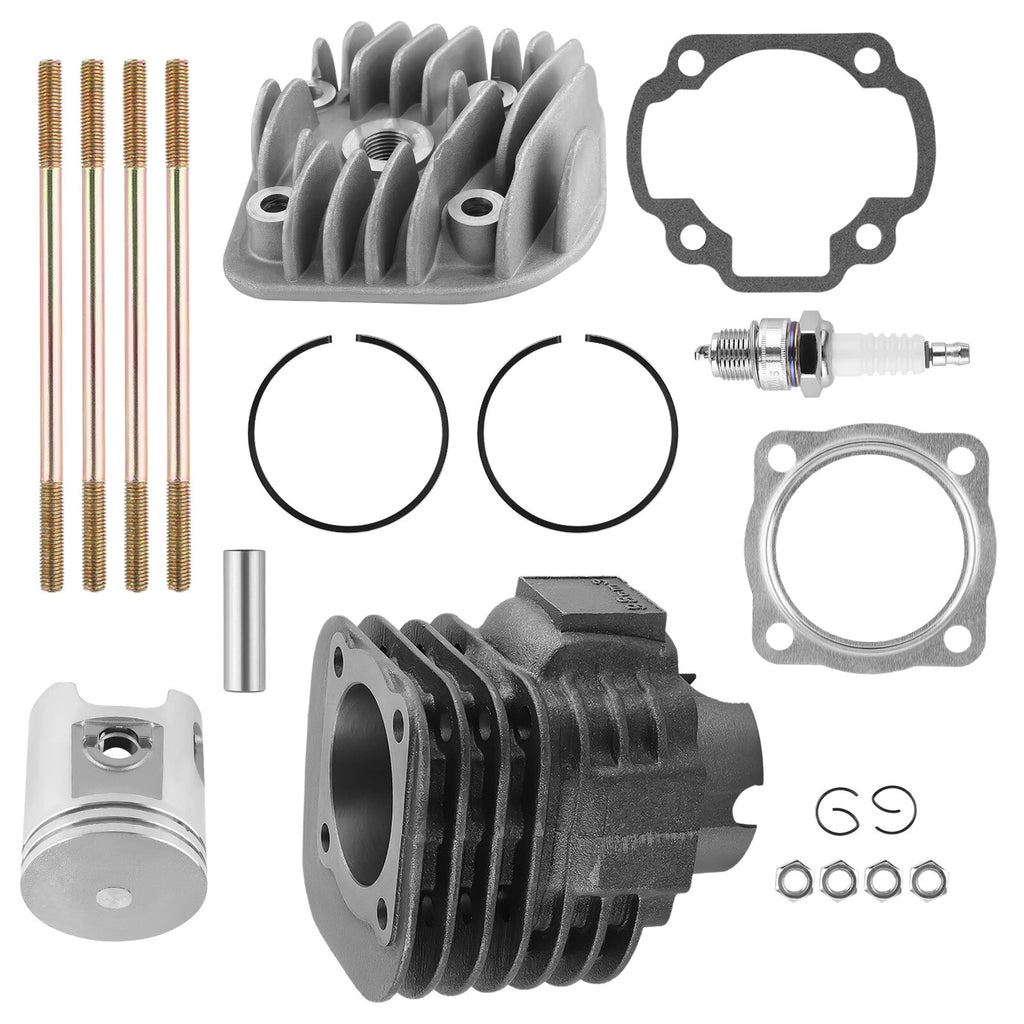 Top End Rebuild Cylinder Piston Gasket for Polaris Scrambler Predator 90 (1995–2005)