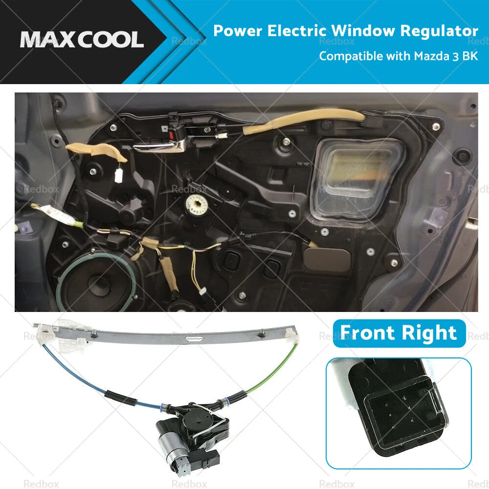 Power Electric Window Regulator for Mazda 3 BK (2003–2009)
