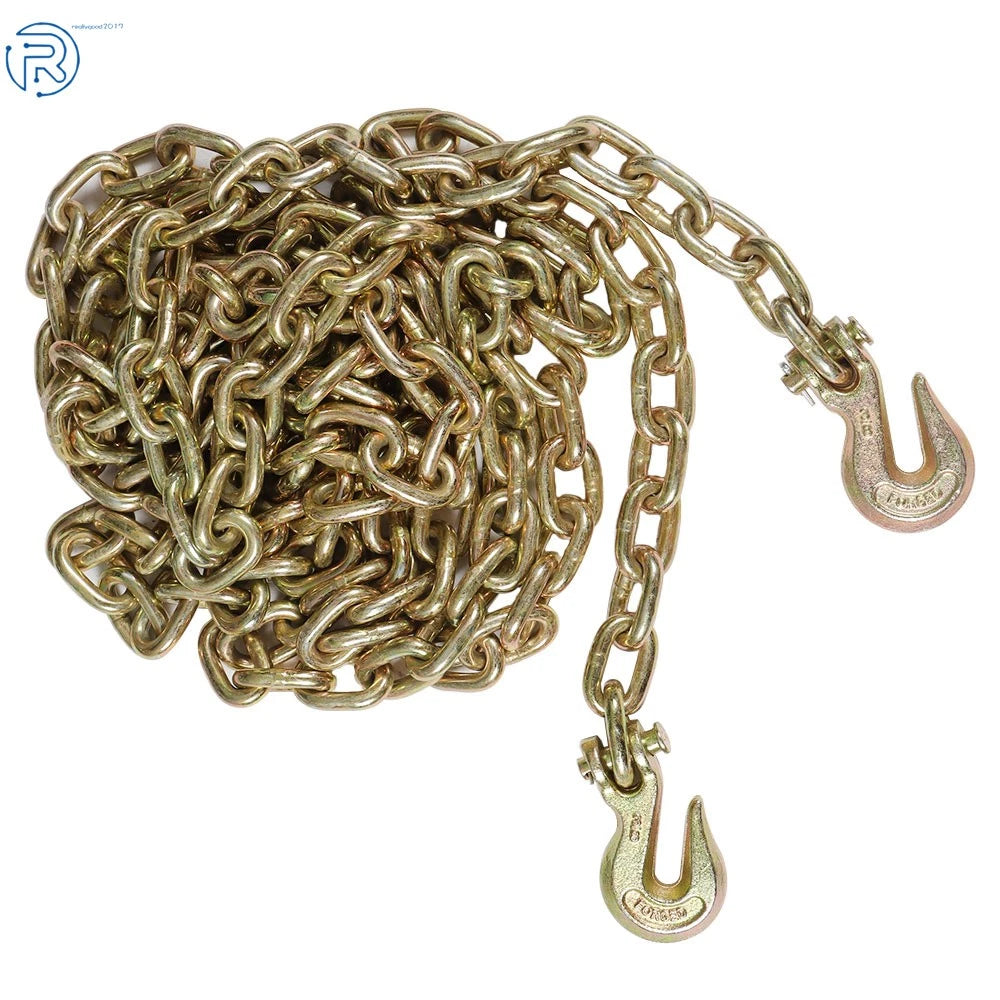 3/8" G70 Tow Chain Tie Down Binder for Trucks (20')