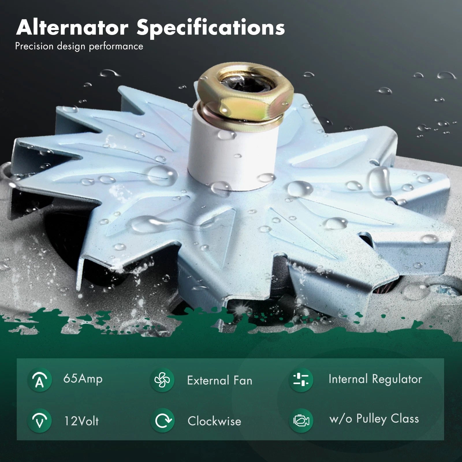 Alternator for Thermo King TriPac Generator APU TK270 (8418464, 8452256)