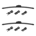 2X Bosch Clear Advantage Windshield Wiper Blades for
