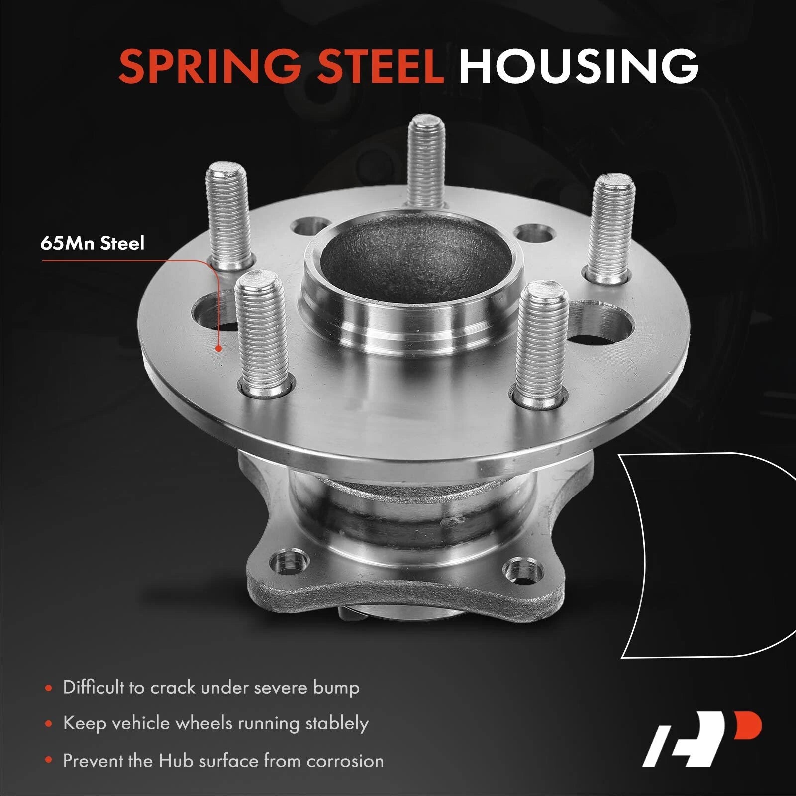 Rear Left Wheel Hub & Bearing Assembly with ABS for Toyota Camry (2002–2010)