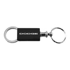Black Anodized Aluminum Valet Keychain - Officially Licensed for Dodge