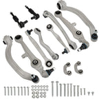 Set of 12 Front Upper & Lower Control Arms for Audi A4 Quattro (2000-2008)