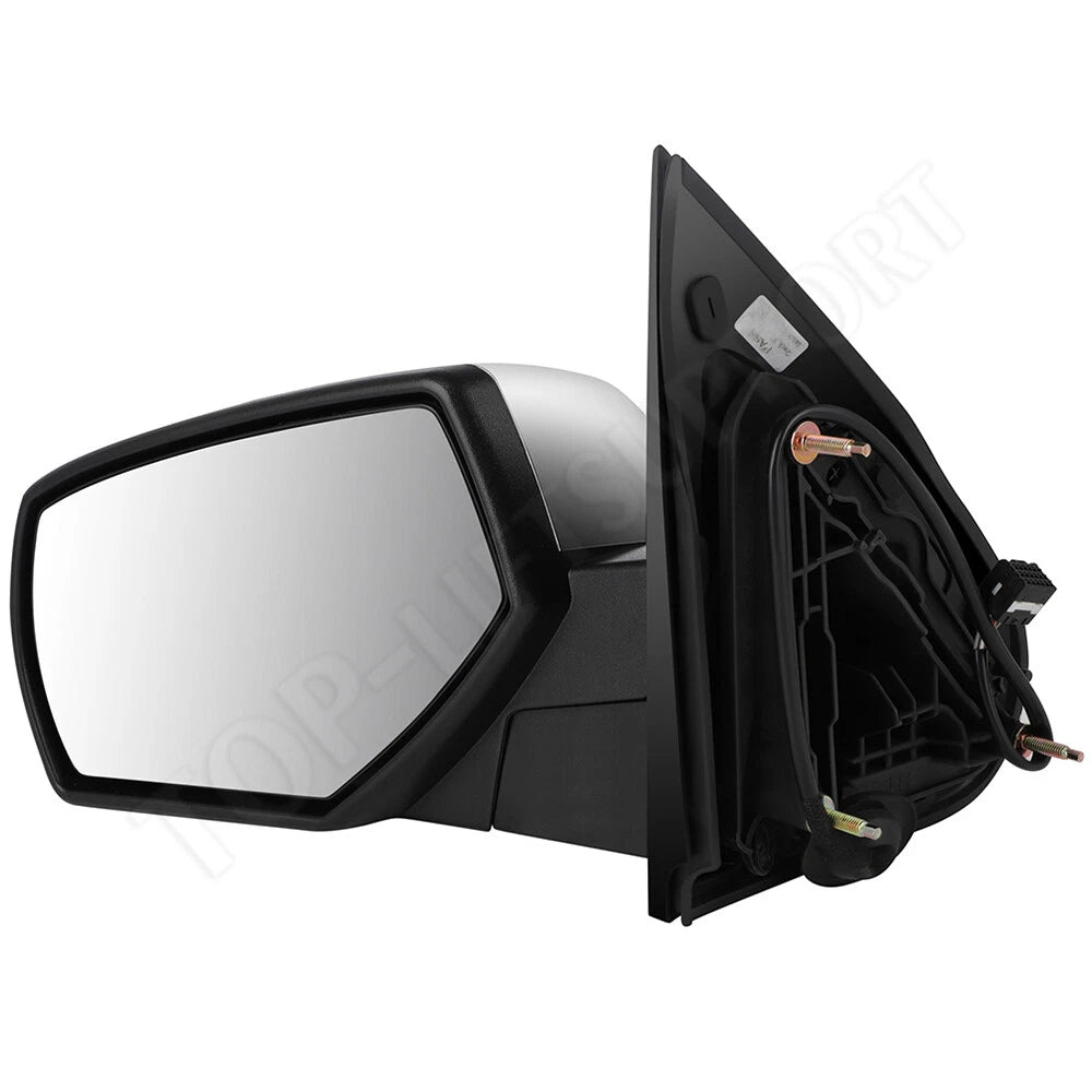 Chrome Power Heated Manual Mirror for Chevy Silverado (2015–2018)