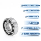 6305 Deep Groove Ball Bearing for Scooter Skateboard Wheel (P0 25x62x17mm)
