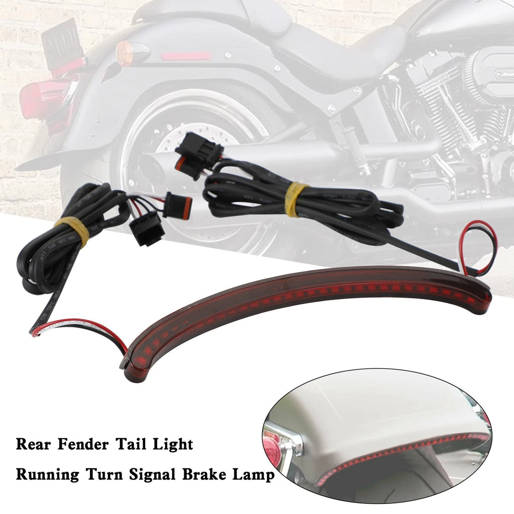 Tail Light Running Turn Signal Brake Lamp for Softail Fat Bob FXFBS FXFB (2018–2022)