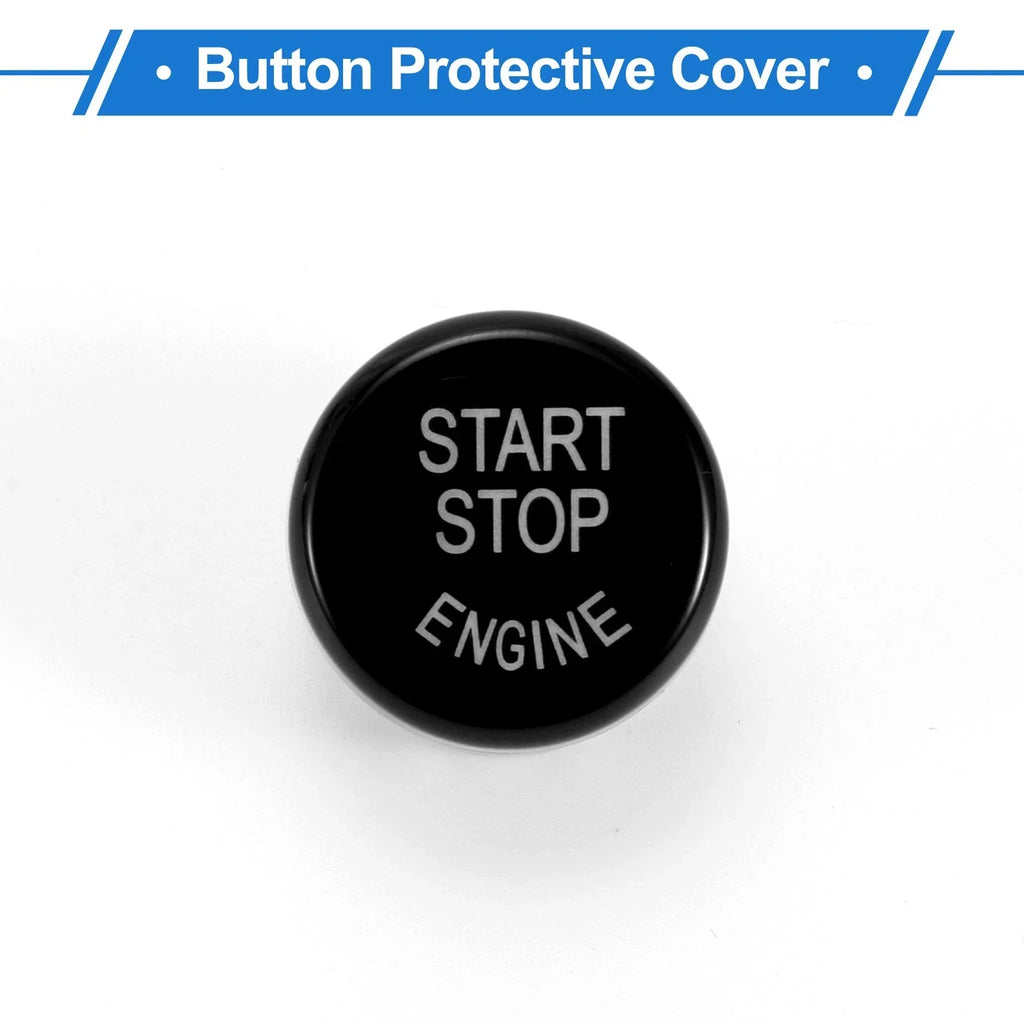 Push Start Button Cover 2.5cm for BMW Black