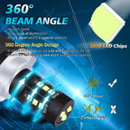 High Power Blue H15 LED High Beam DRL Light Bulb for Mercedes CLA 2014-2024
