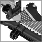 Aluminum Cooling Radiator for Hyundai Sonata 1.6L (2015–2018) DPI 13538