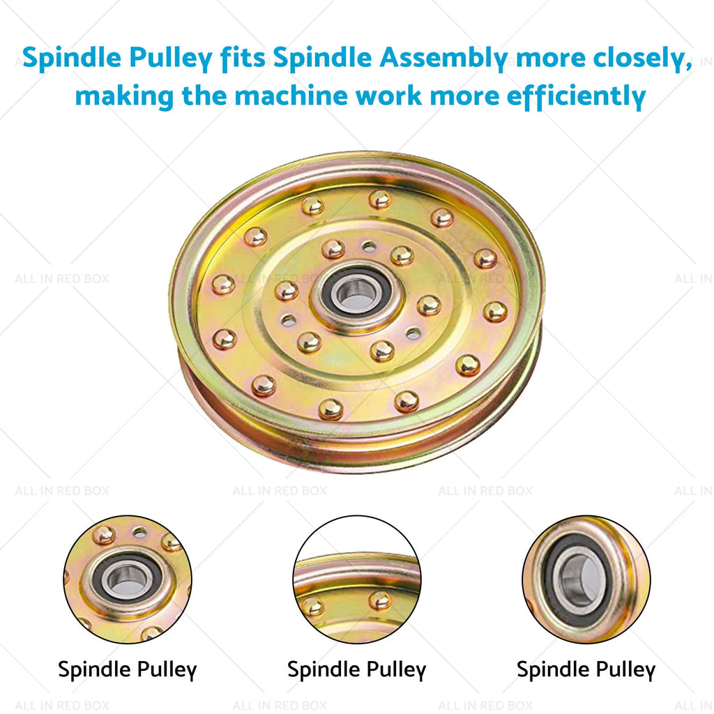 Deck Steel Flat Idler Pulley for Toro Z Master (116-4667, 132-9424)