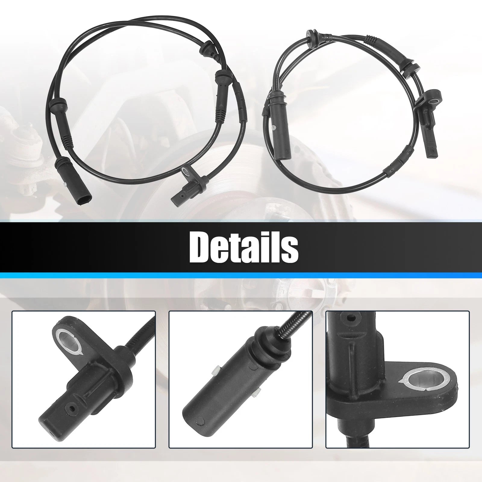 4Pcs ABS Wheel Speed Sensor for BMW X4 (2015–2020) No. 34526869293
