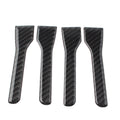 Set of 4 Black Inner Door Handle Cover Trim for Jeep Wrangler JK (2011–2017)