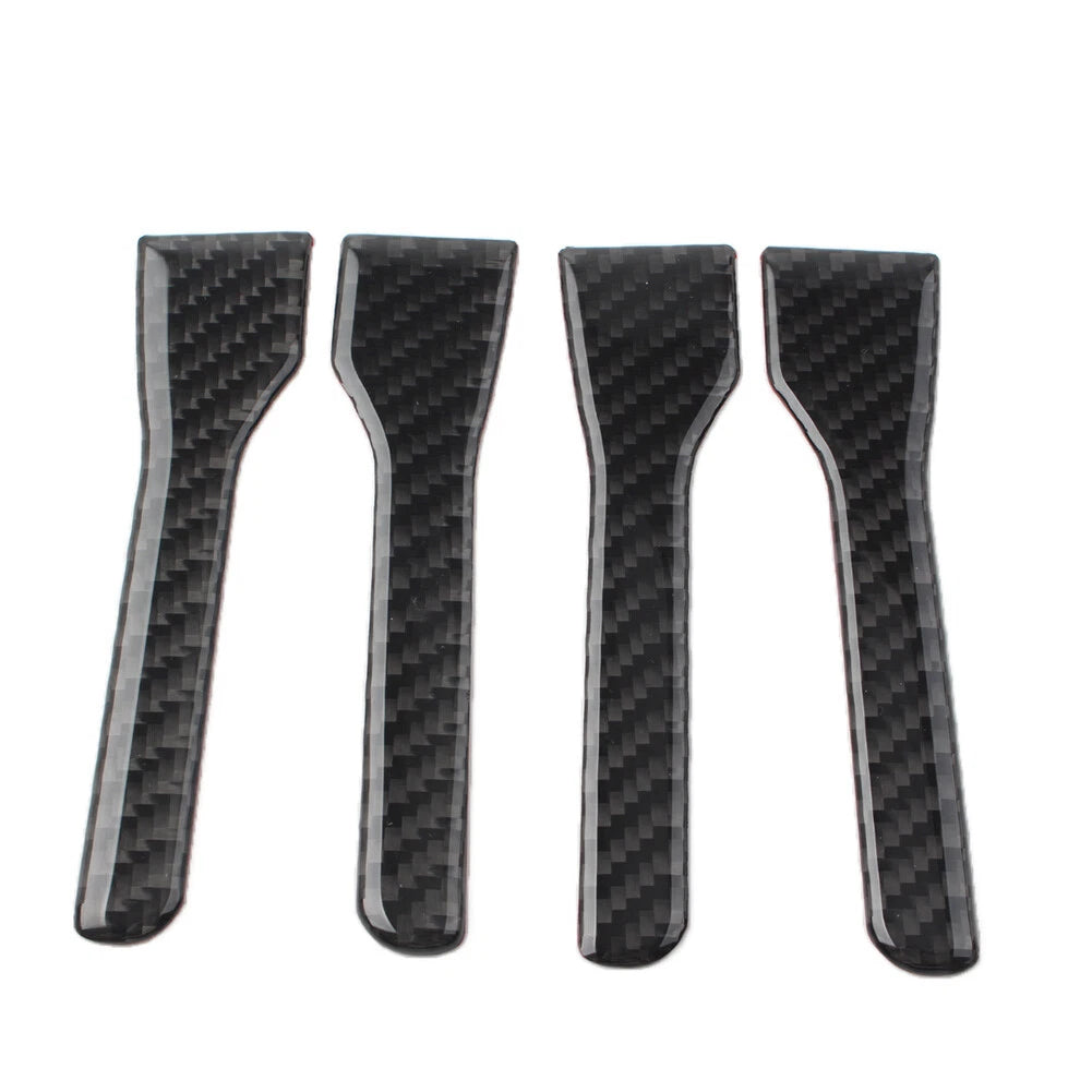 Set of 4 Black Inner Door Handle Cover Trim for Jeep Wrangler JK (2011–2017)