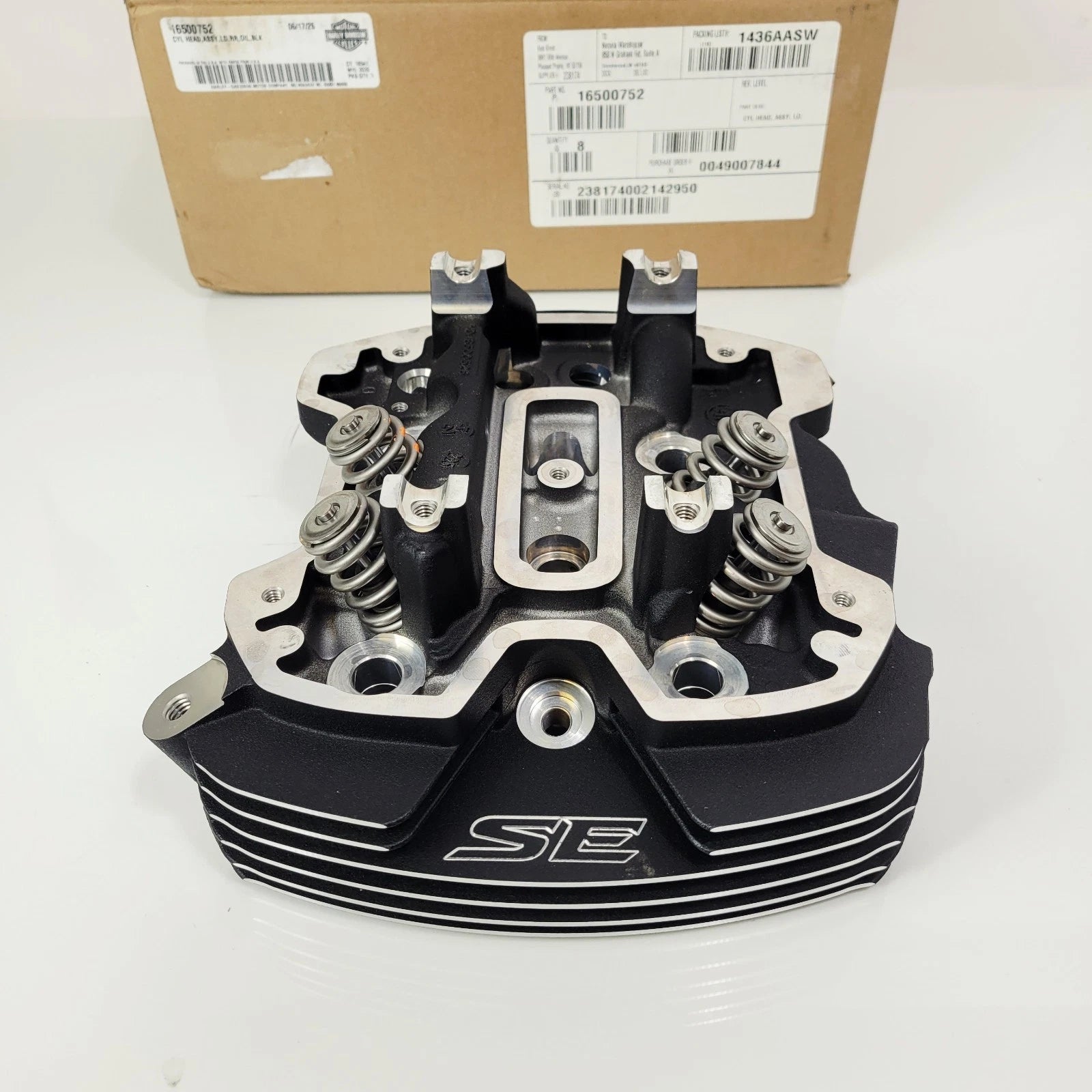 CNC Ported Rear Cylinder Head for Harley-Davidson Screamin’ Eagle
