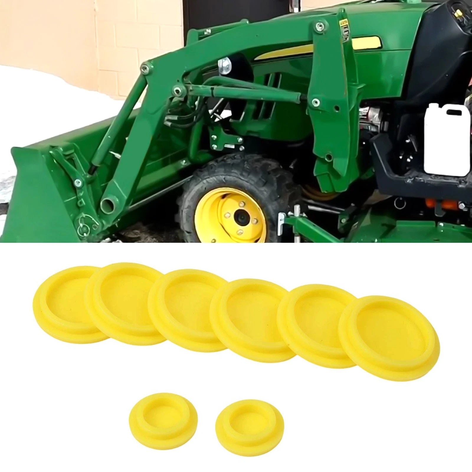8PCS Lubricating Oil for 1023E 1025R 2025R Tractors