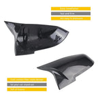 Carbon Fiber Mirror Cover Caps for BMW E90 E91 E92 E93 (2006–2012)