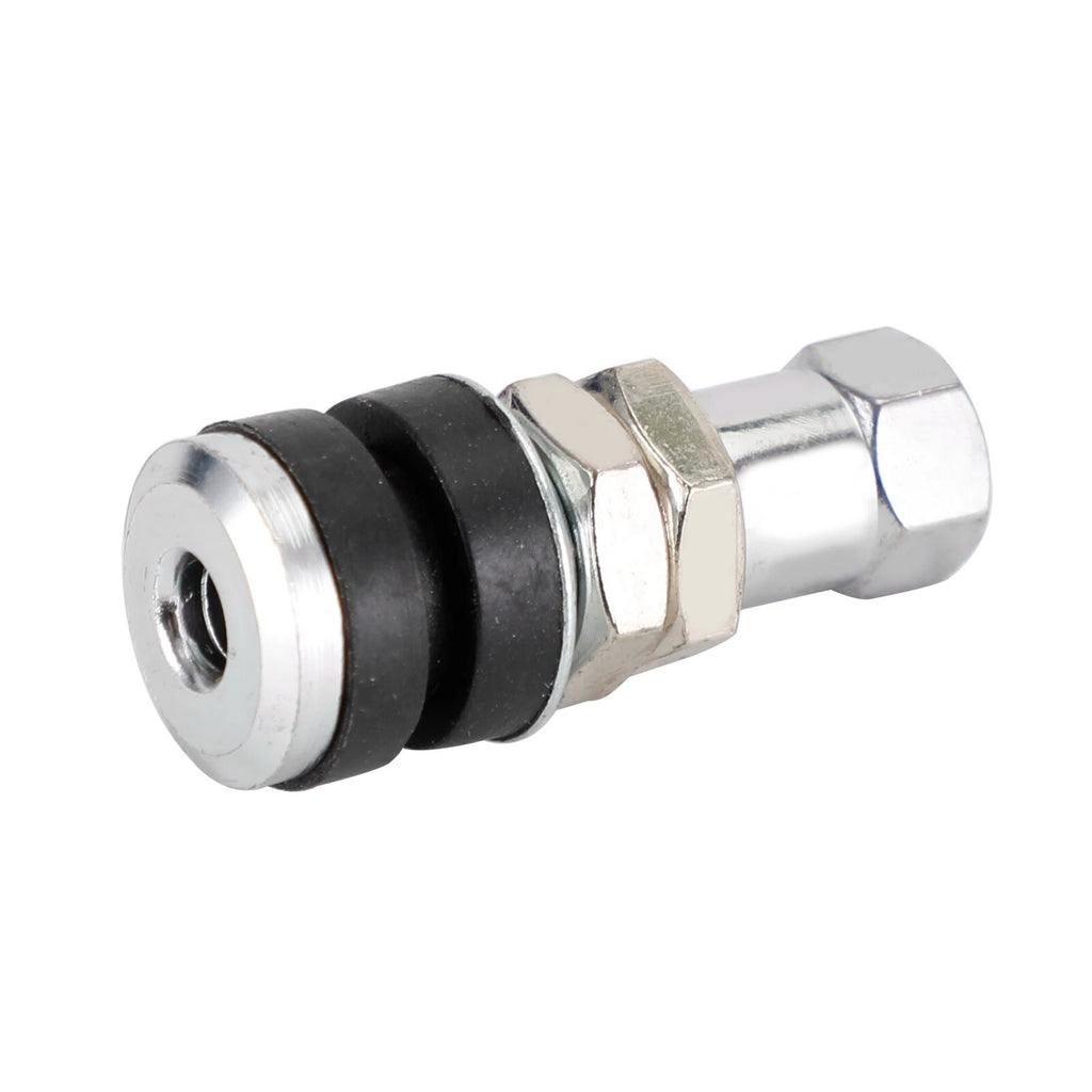 24Pcs TR161 Chrome Metal Bolt Tire Valve Stems for Valve Holes .453"