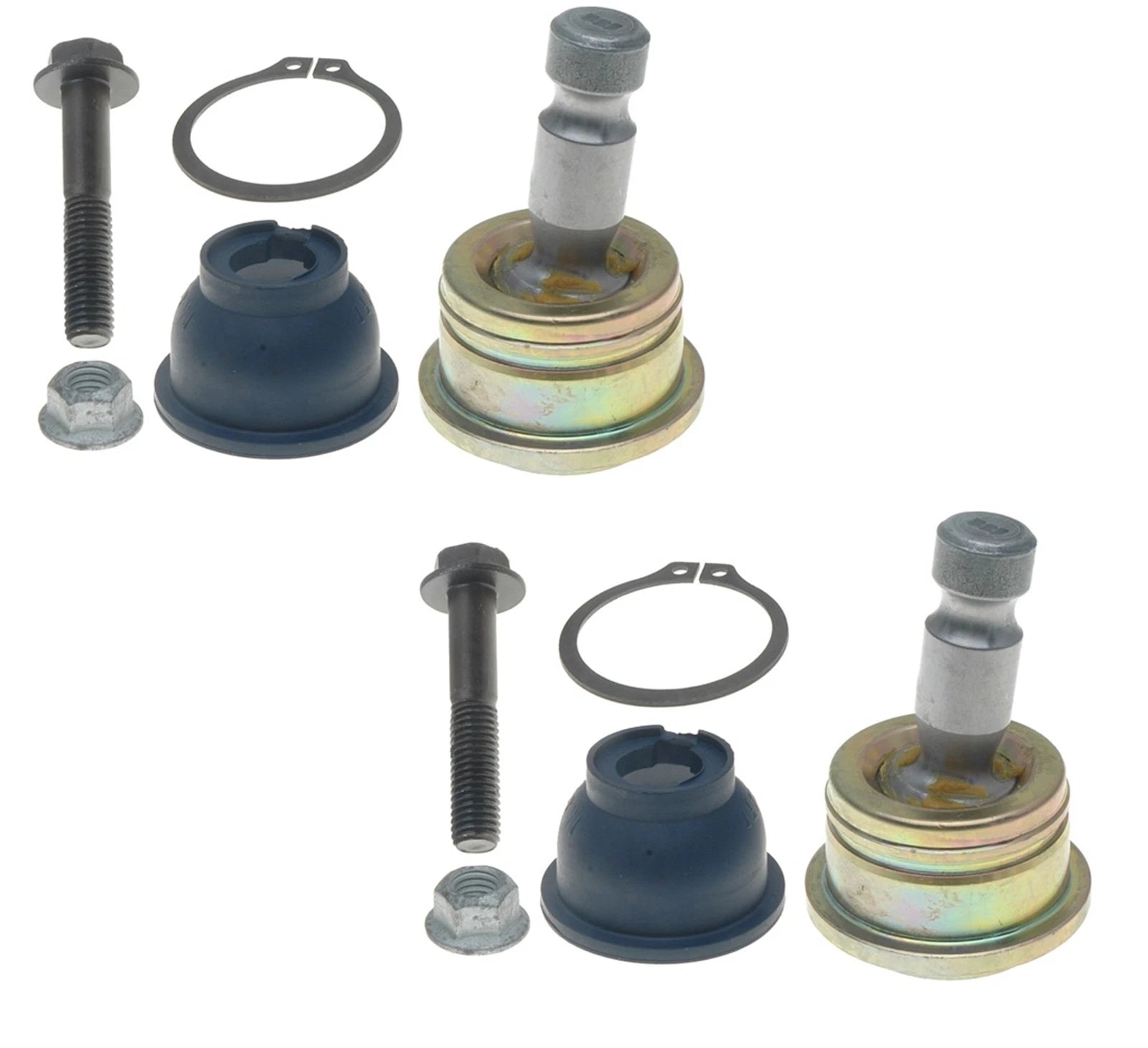 Set of 2 Front Upper Suspension Ball Joints for Buick Chevy GMC Saab