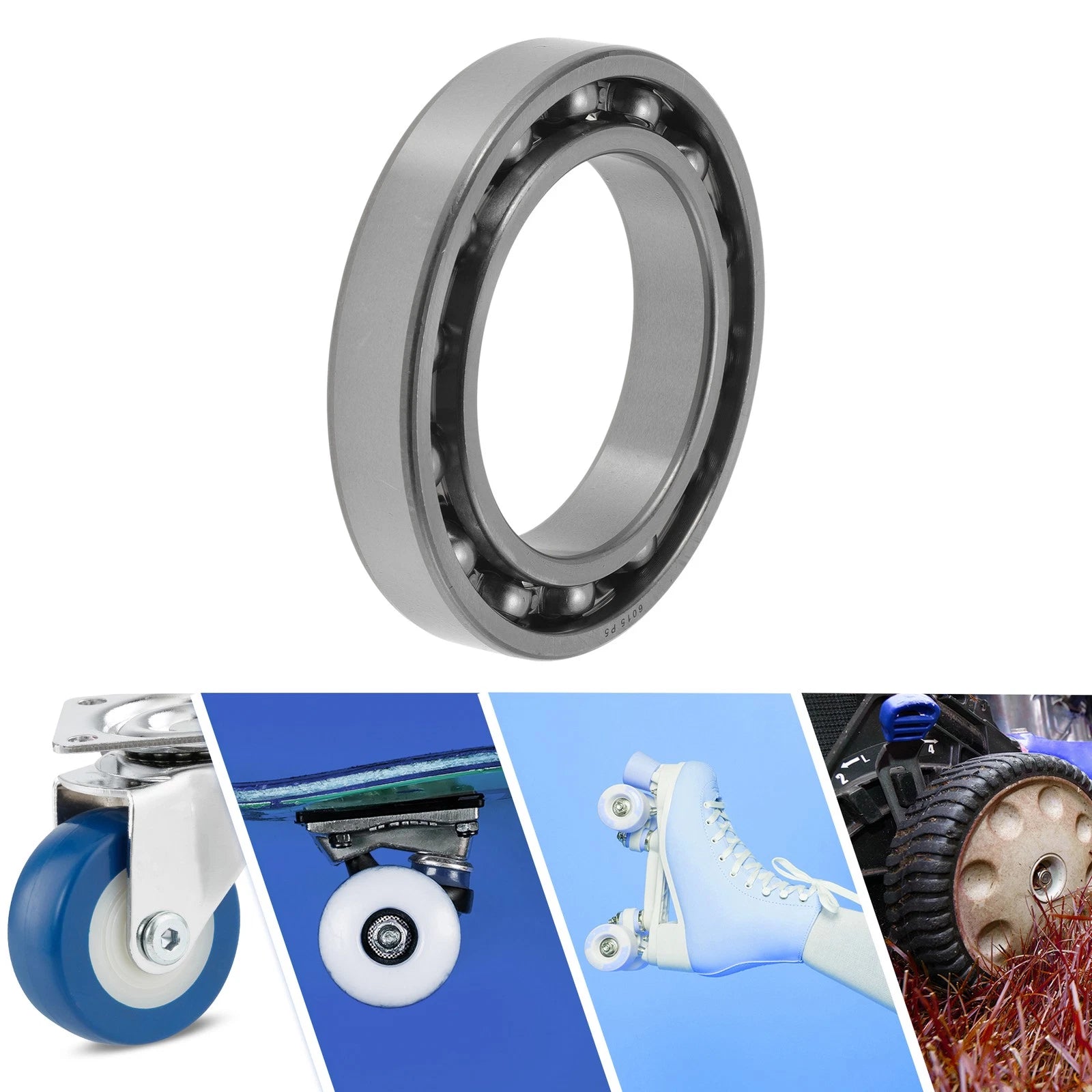 Deep Groove Ball Bearing 75x115x20mm for Scooter Skateboard (6015)