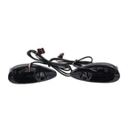Front Turn Signal Light Black for Harley Road Glide FLTRX FLTRU FLTRK (2015-2024)