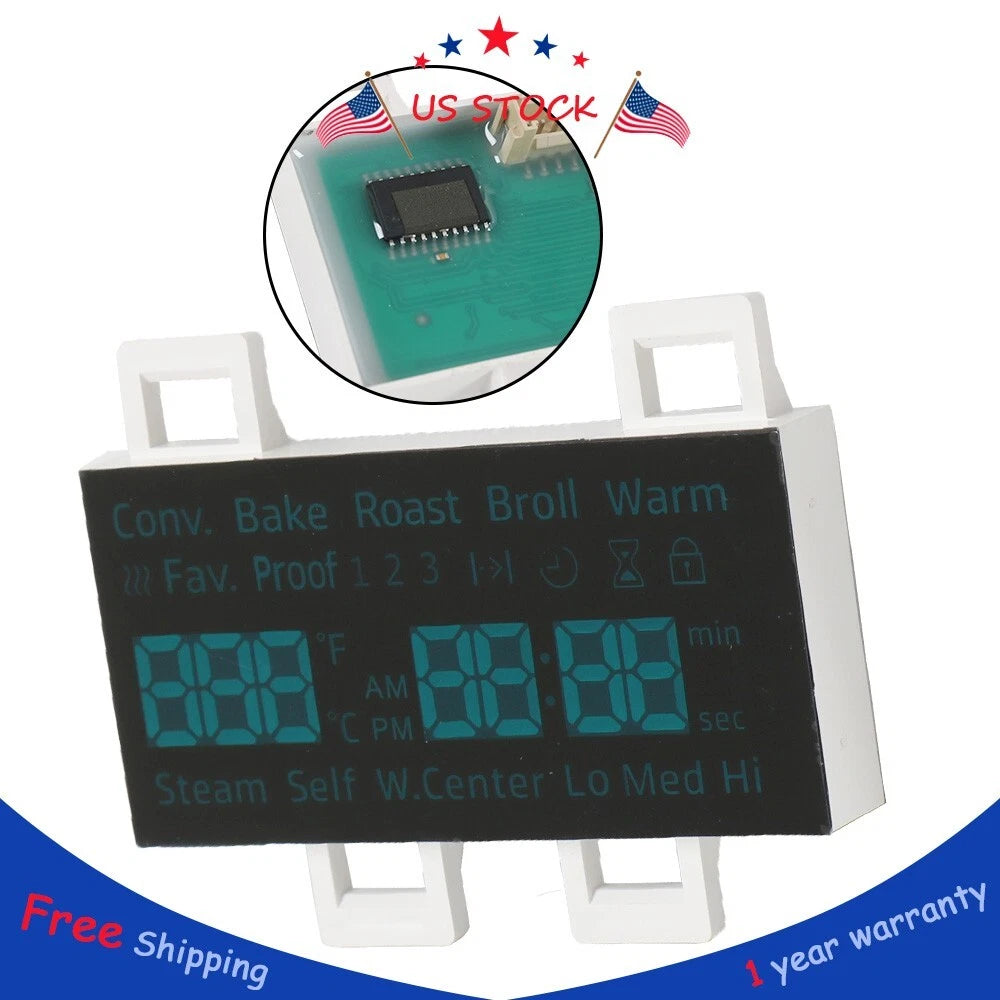 LED Display Board for Samsung Electric Range (Various Models)