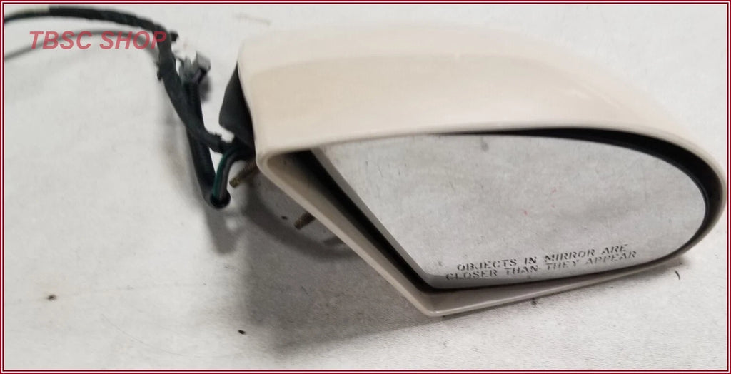 Mirror Assembly for Lincoln Mark VIII (1993–1996) Passenger Side White Opal