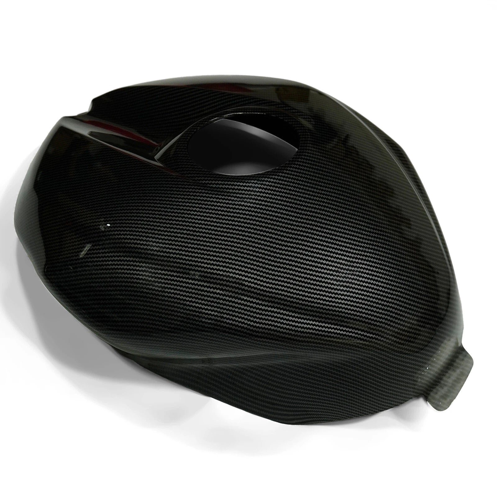 Carbon Fiber Gas Fuel Tank Cover for Yamaha YZF R6 (2008–2016)