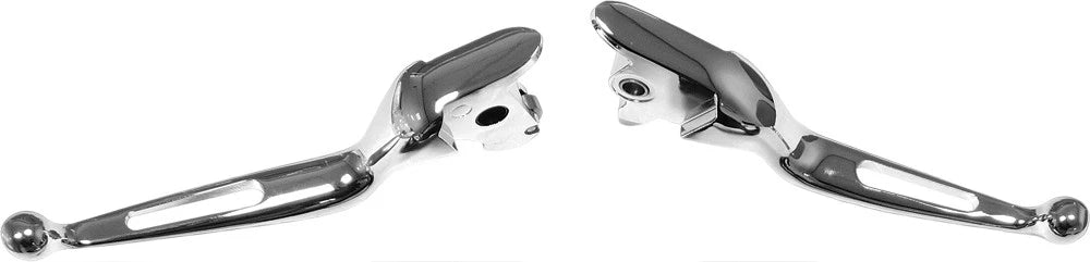 Chrome Handlebar Levers for Harley Davidson FLHR & FLHTC (2000–2023)