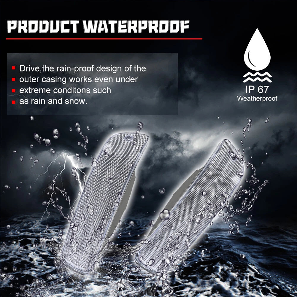 Clear Lens Bumper Lights for Acura Integra (1992–1993)